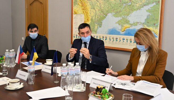Руслан Гурак зустріч із представниками Посольства Чеської Республіки в Україні та Чеської агенції розвитку